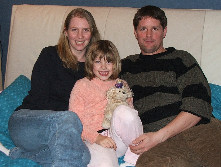 kelly klea chris on bs bed.jpg - The three of us on Klea's bed.  We used this picture on our Adoption Summary of ourselves (our story to share with a new addition).